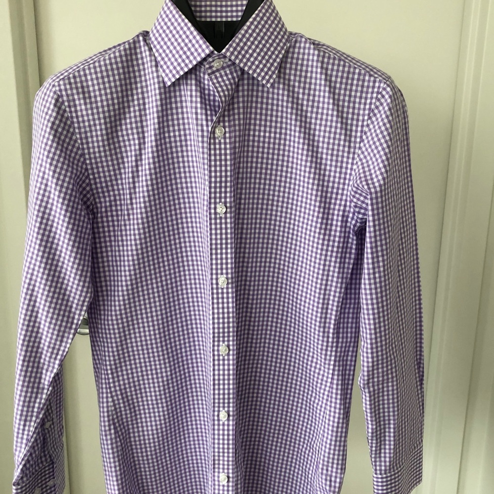 Bonobos Lavender Check Men’s Button Down